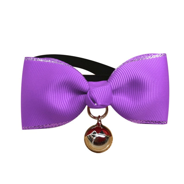 Dog Bows Classic Pet Dog Cat Bowtie Pet Tie Polyester Necktie Pet Decoration Collar Pet Supplies Accesorios