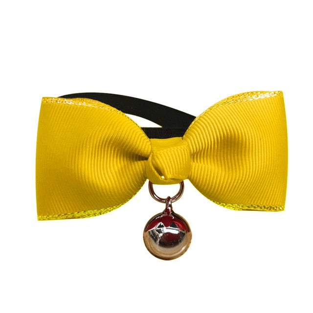 Dog Bows Classic Pet Dog Cat Bowtie Pet Tie Polyester Necktie Pet Decoration Collar Pet Supplies Accesorios