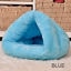 New Pet Dog Cat Cave Igloo Bed Basket House Kitten Soft Cozy Indoor Cushion Kennel Hot