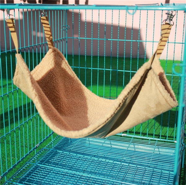 2019 New Warm Hanging Cat Bed Mat Soft Cat Hammock Winter Hammock Pet Kitten Cage Bed Cover Cushion Drop Shipping