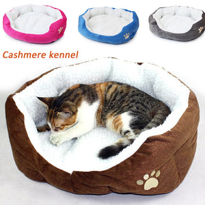 40x50cm Cat Bed Soft Comfortable Cutton Dog House Fall And Winter Warm Cats Dog Sleeping Bag Nest Kennel Nest Pet Products