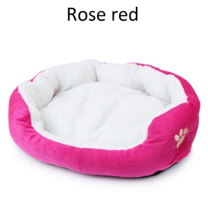 40x50cm Cat Bed Soft Comfortable Cutton Dog House Fall And Winter Warm Cats Dog Sleeping Bag Nest Kennel Nest Pet Products