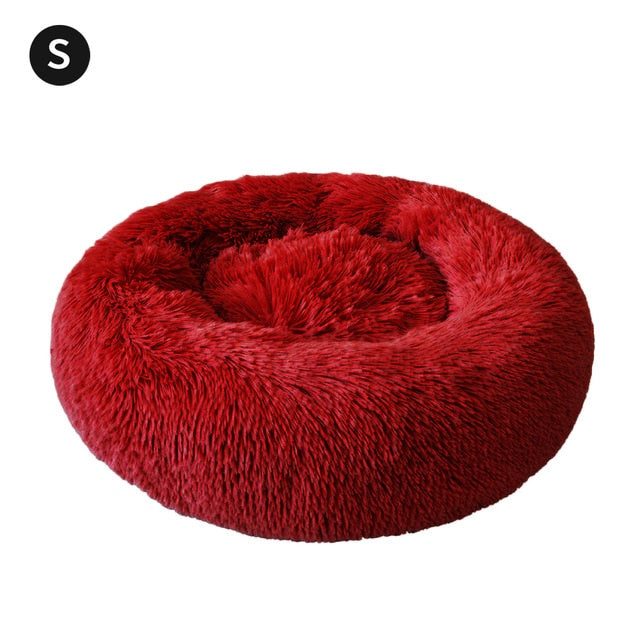 Washable Pet Dog Bed Cat Round Breathable Lounger Sofa Bed For Cat Dogs Super Soft Plush Pads Dogs Mat Warm Sleeping Blanket