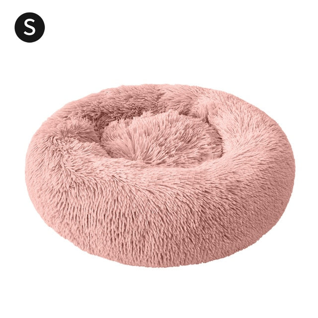 Washable Pet Dog Bed Cat Round Breathable Lounger Sofa Bed For Cat Dogs Super Soft Plush Pads Dogs Mat Warm Sleeping Blanket