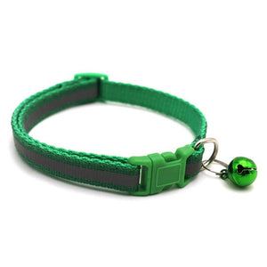 Adjustable 1.0 Nylon Dog Collars Pet Collars With Bells Charm Necklace Collar For Little Dogs Cat Collars Pet Supplies Hot Sale