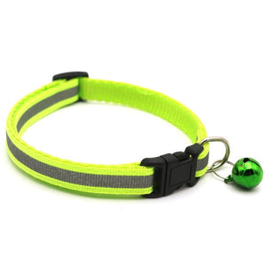 Adjustable 1.0 Nylon Dog Collars Pet Collars With Bells Charm Necklace Collar For Little Dogs Cat Collars Pet Supplies Hot Sale