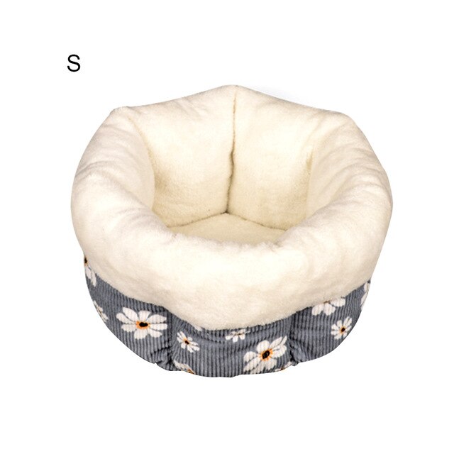 Winter Pet Bed Deep Sleep Cat Nest Warm Bed Super Soft Dog Bed Basket Cat house Can be washed Removable Cushion Mat