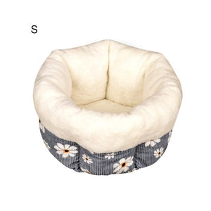 Winter Pet Bed Deep Sleep Cat Nest Warm Bed Super Soft Dog Bed Basket Cat house Can be washed Removable Cushion Mat