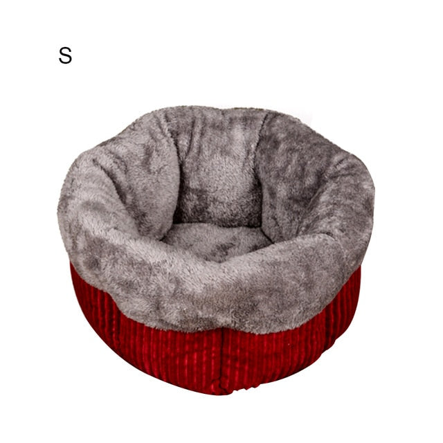 Winter Pet Bed Deep Sleep Cat Nest Warm Bed Super Soft Dog Bed Basket Cat house Can be washed Removable Cushion Mat