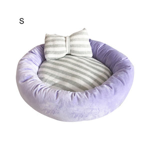 Winter Pet Bed Deep Sleep Cat Nest Warm Bed Super Soft Dog Bed Basket Cat house Can be washed Removable Cushion Mat