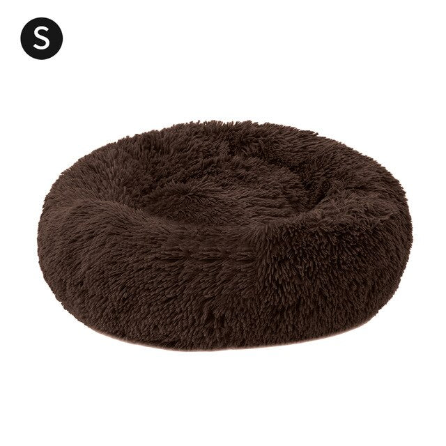 Washable Pet Dog Bed Cat Round Breathable Lounger Sofa Bed For Cat Dogs Super Soft Plush Pads Dogs Mat Warm Sleeping Blanket