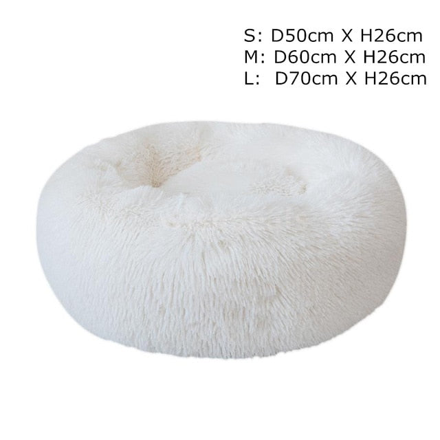 Dog Bed Washable Pet Cat Bed Dog Round Breathable Lounger Sofa Bed For Cat Dogs Super Soft Plush Pads Dogs Mat Marshmallow Soft