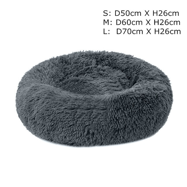 Dog Bed Washable Pet Cat Bed Dog Round Breathable Lounger Sofa Bed For Cat Dogs Super Soft Plush Pads Dogs Mat Marshmallow Soft