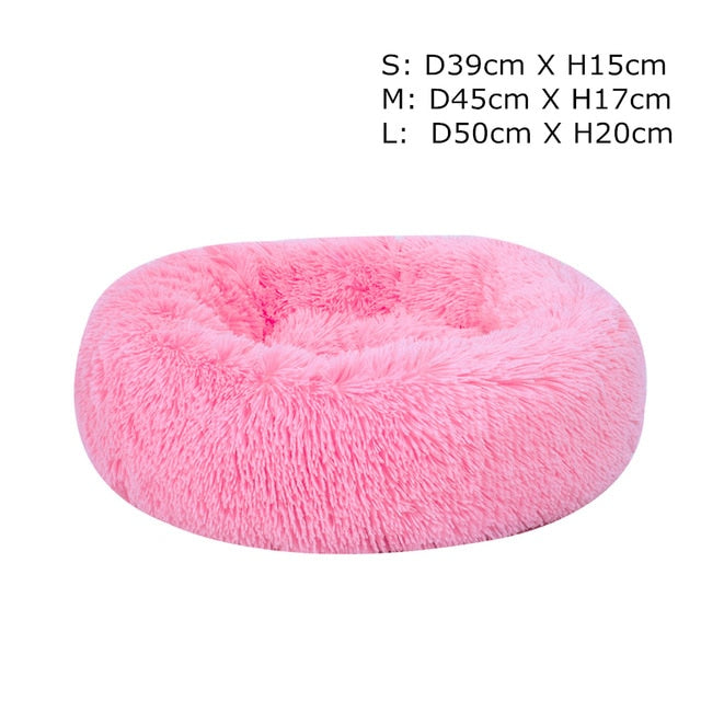 Dog Bed Washable Pet Cat Bed Dog Round Breathable Lounger Sofa Bed For Cat Dogs Super Soft Plush Pads Dogs Mat Marshmallow Soft