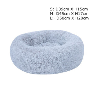 Dog Bed Washable Pet Cat Bed Dog Round Breathable Lounger Sofa Bed For Cat Dogs Super Soft Plush Pads Dogs Mat Marshmallow Soft