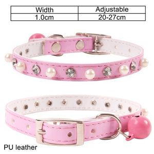 Cat Collar With Bell Name Pet Collar For Cats Personalized Puppy Collars Leash Cat Collar Harness Kitten Pet Lead Supplies Cat