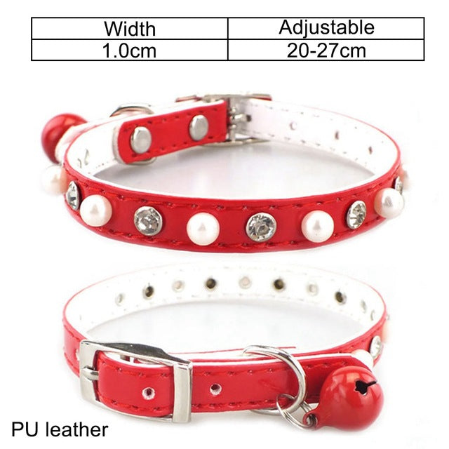 Cat Collar With Bell Name Pet Collar For Cats Personalized Puppy Collars Leash Cat Collar Harness Kitten Pet Lead Supplies Cat