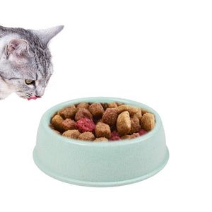 1pc/3pcs Pet Bowl Easy To Clean Wheat Straw Pet Food Bowl Pet Feeding Bowl For Cats Dogs Water Food Feeder Pet Feeding Supplies