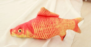 12 Style 3D Artificial Cat Catnip Toys Fish Plush Dog Pillow Pet Cat Dog Chew Scratch Pillow Toys Sleeping Cushion 1pc