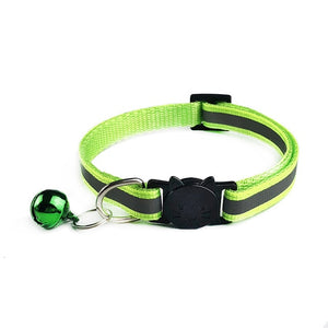 Adjustable 1.0 Nylon Dog Collars Pet Collars With Bells Charm Necklace Collar For Little Dogs Cat Collars Pet Supplies Hot Sale