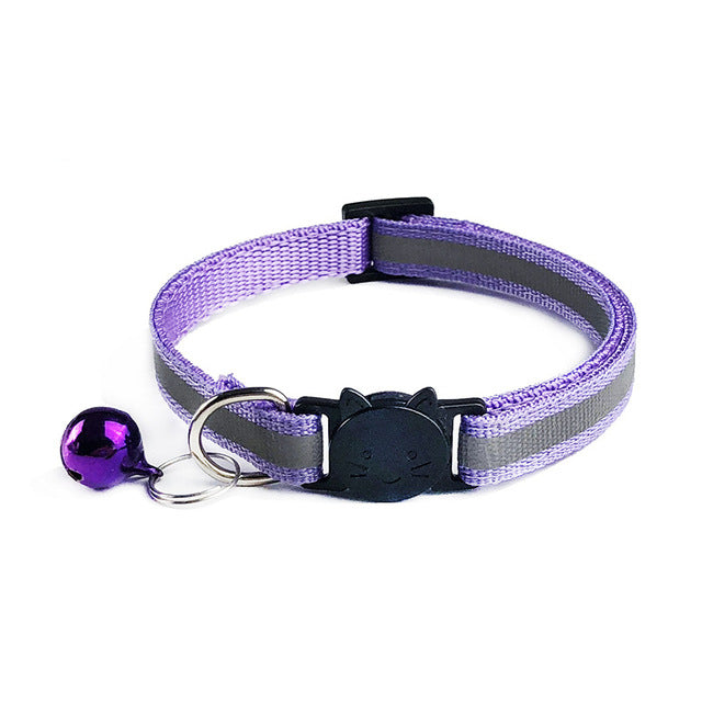 Adjustable 1.0 Nylon Dog Collars Pet Collars With Bells Charm Necklace Collar For Little Dogs Cat Collars Pet Supplies Hot Sale