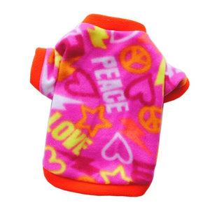 Winter Pet Dog Cat Clothes Warm Fleece Clothing For Small Dogs Puppy Kitten Chihuahua Vest Coat Sphynx Pajamas New Year Suit