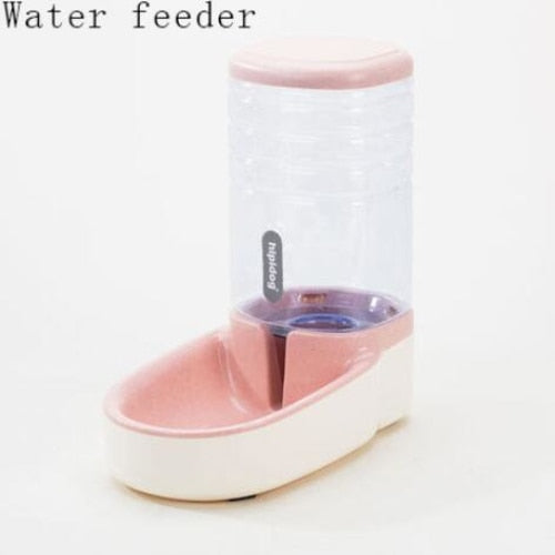 2019 OLN 3.8L Pet Cat Automatic Feeders Plastic Dog Water Bottle Large Capacity Food Water Dispenser Cats Dogs Feeding Bowls