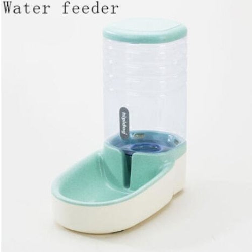 2019 OLN 3.8L Pet Cat Automatic Feeders Plastic Dog Water Bottle Large Capacity Food Water Dispenser Cats Dogs Feeding Bowls