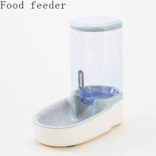 2019 OLN 3.8L Pet Cat Automatic Feeders Plastic Dog Water Bottle Large Capacity Food Water Dispenser Cats Dogs Feeding Bowls