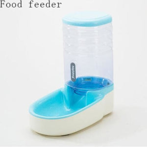 2019 OLN 3.8L Pet Cat Automatic Feeders Plastic Dog Water Bottle Large Capacity Food Water Dispenser Cats Dogs Feeding Bowls