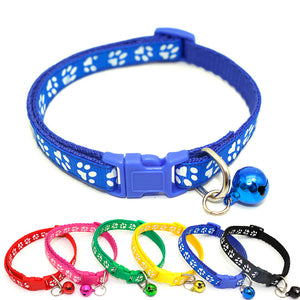 Easy Wear Cat Dog Collar With Bell Adjustable Buckle Dog Collar Cat Puppy Pet Supplies Cat Dog Accessories Small Dog Chihuahua